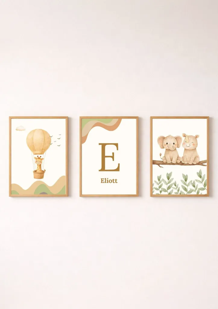 affiche-murale-decoration-enfant-triptyque-savane (1).webp
