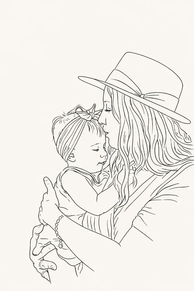 Dessin line art - papier