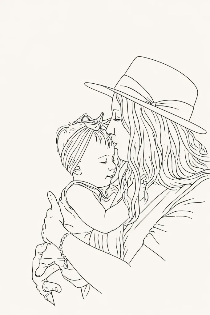 Dessin line art - papier (A3 (42 cm x 29,7 cm))