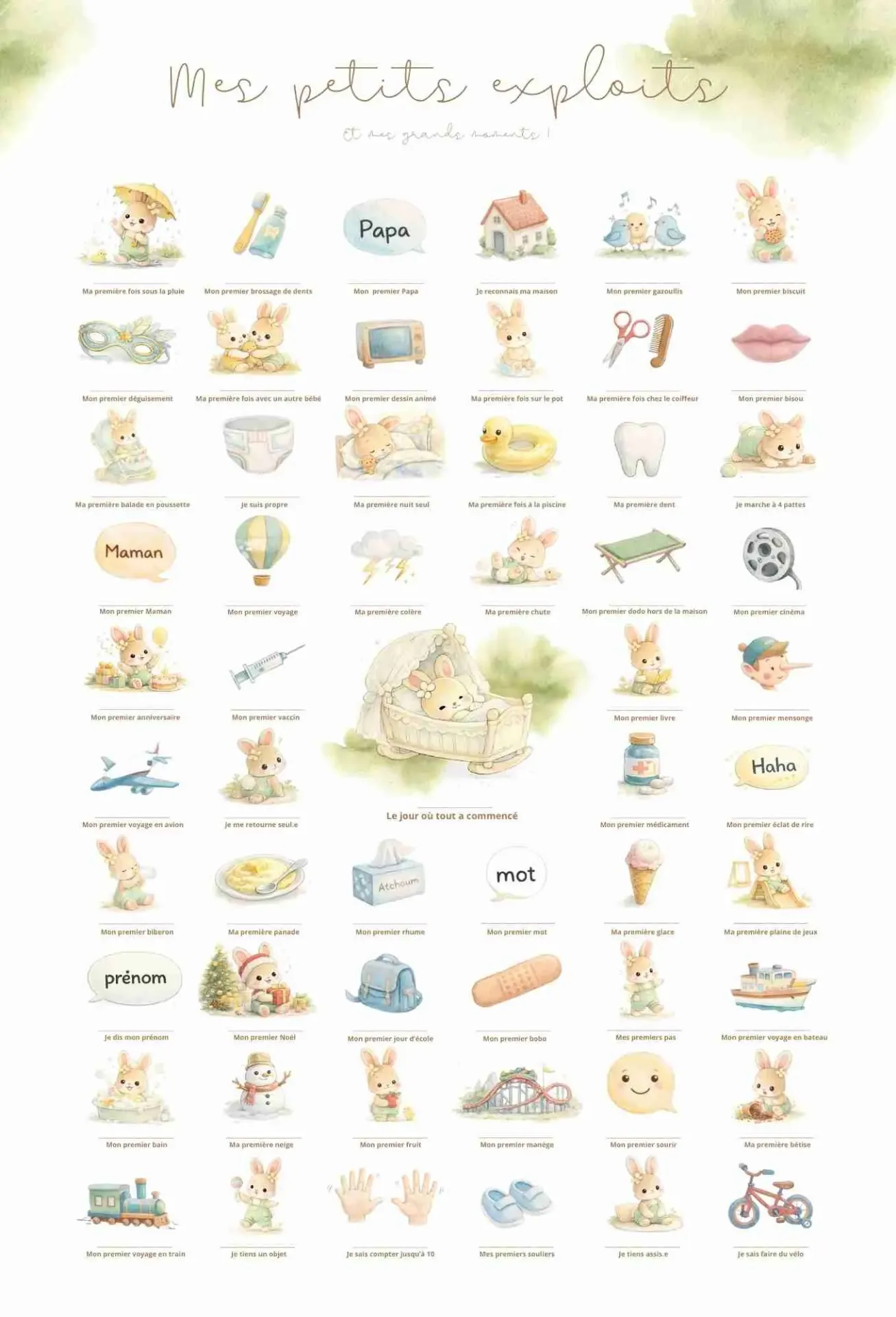 Mes petits exploits - Lapin