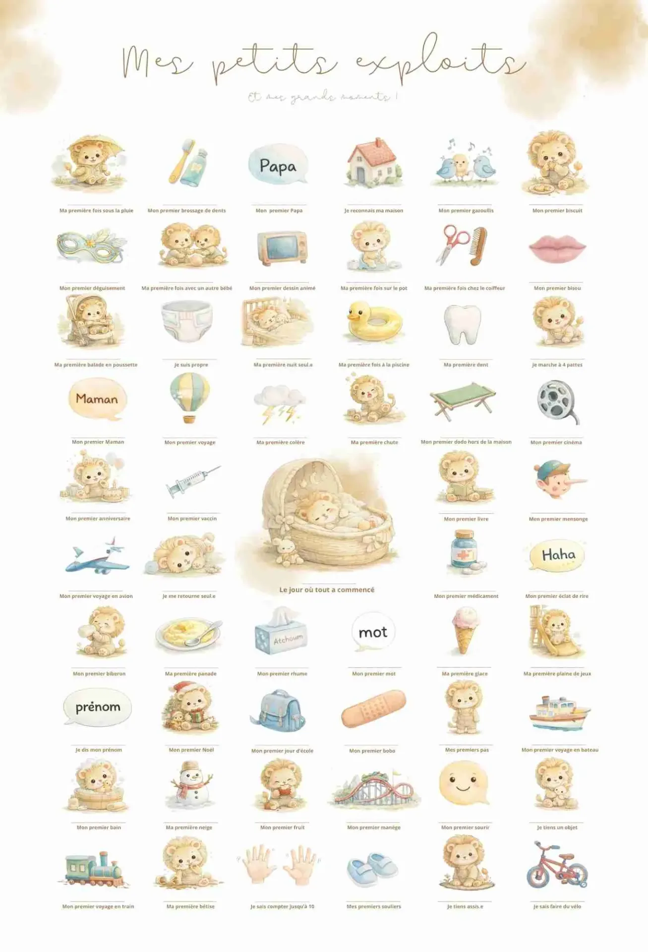 Mes petits exploits - Lion