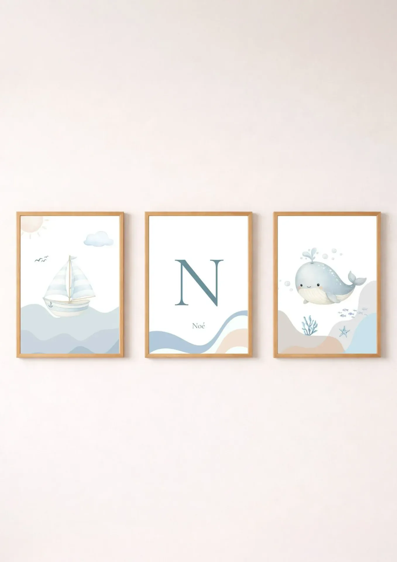Triptyque Marin