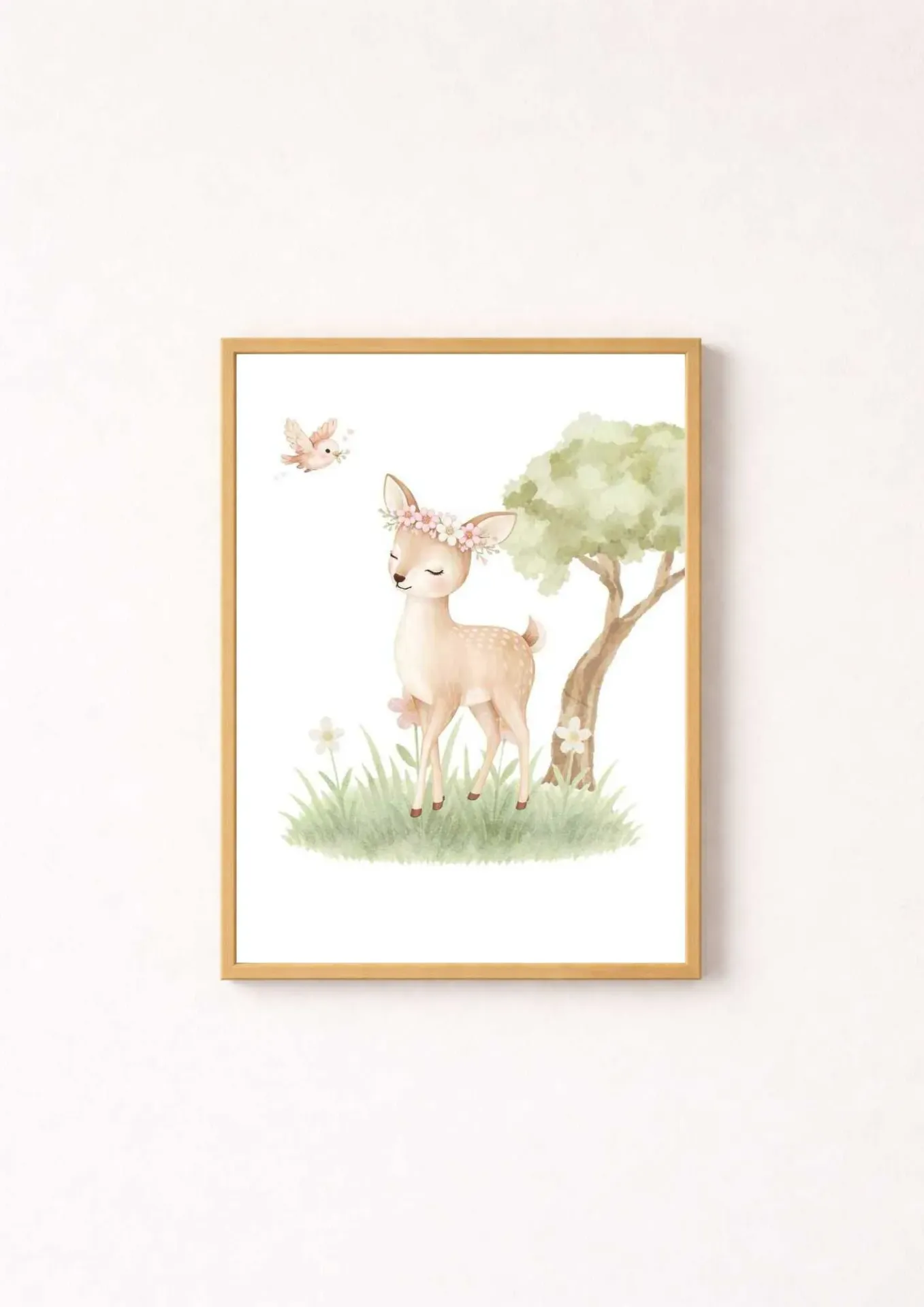 Affiche murale - Biche