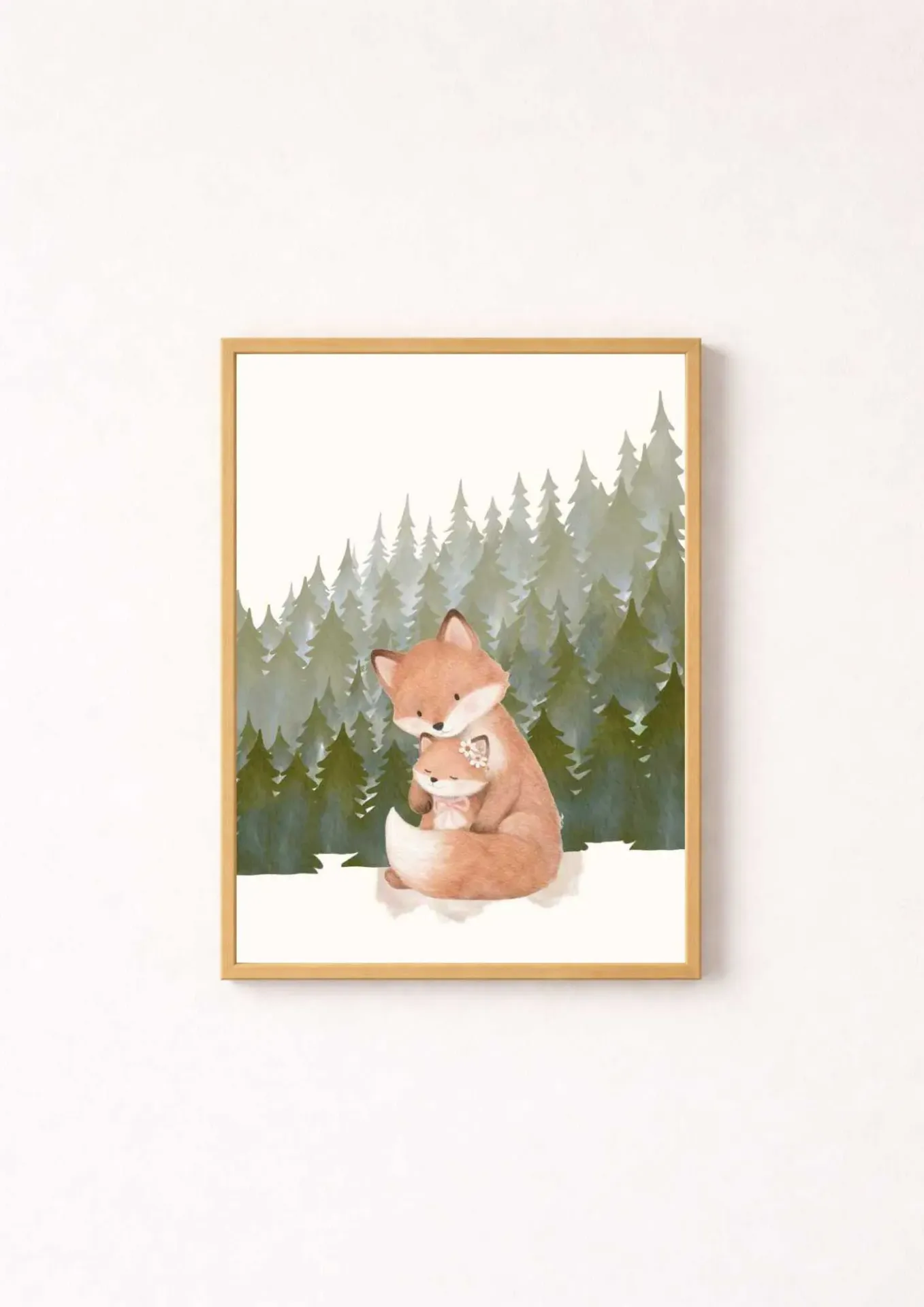 Affiche murale - Renard - F