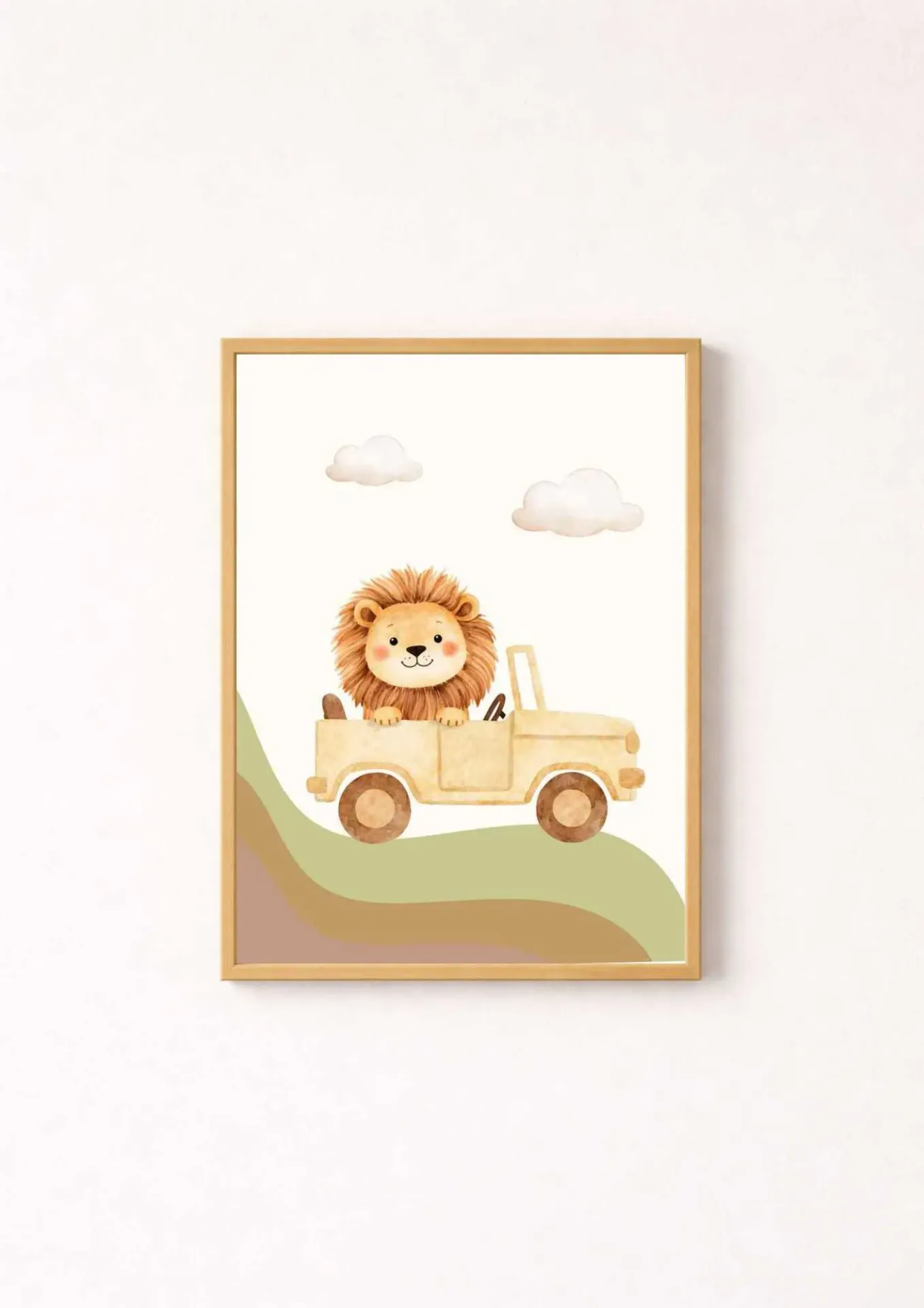 Affiche murale - Lion