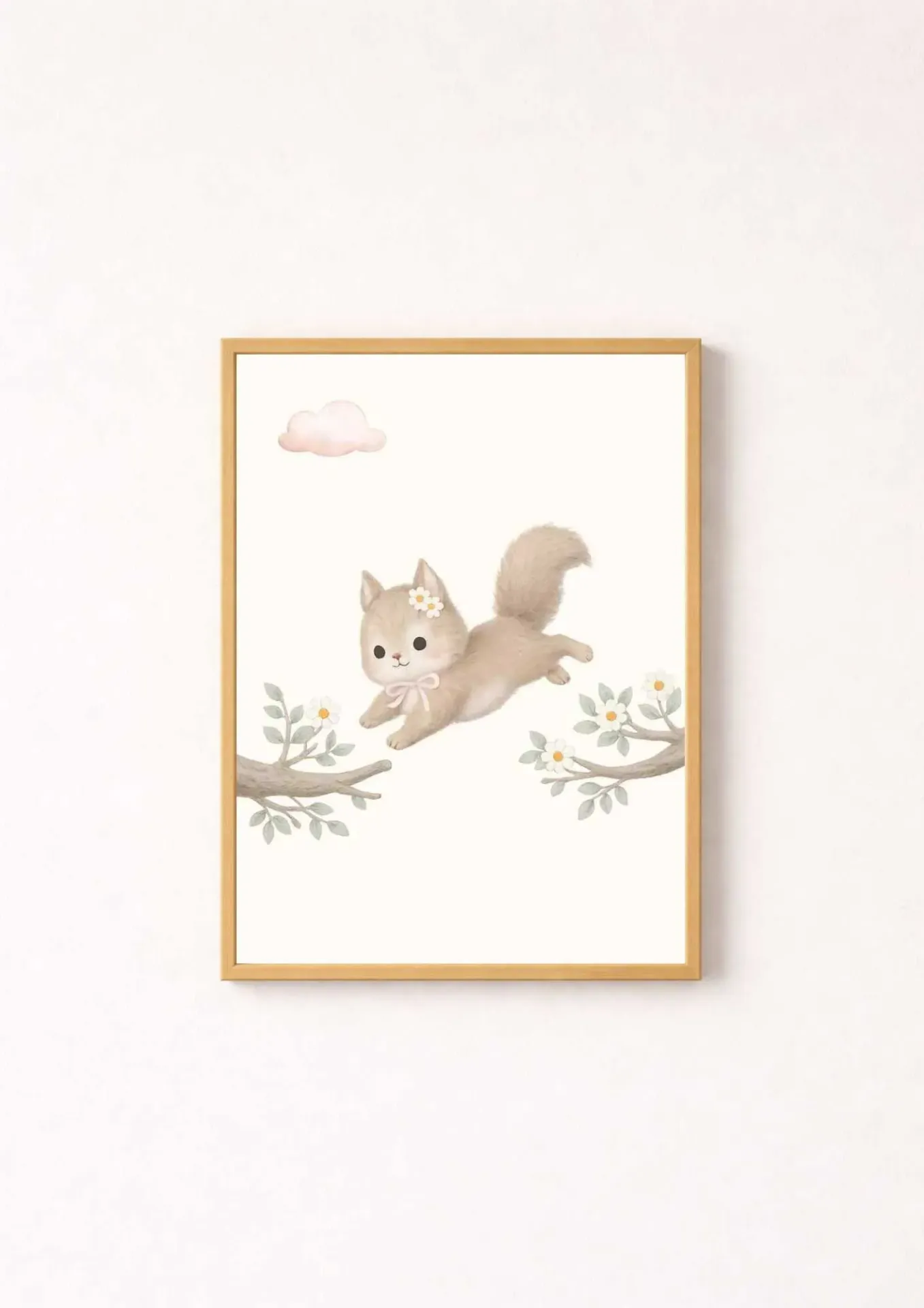 Affiche murale - Ecureuil