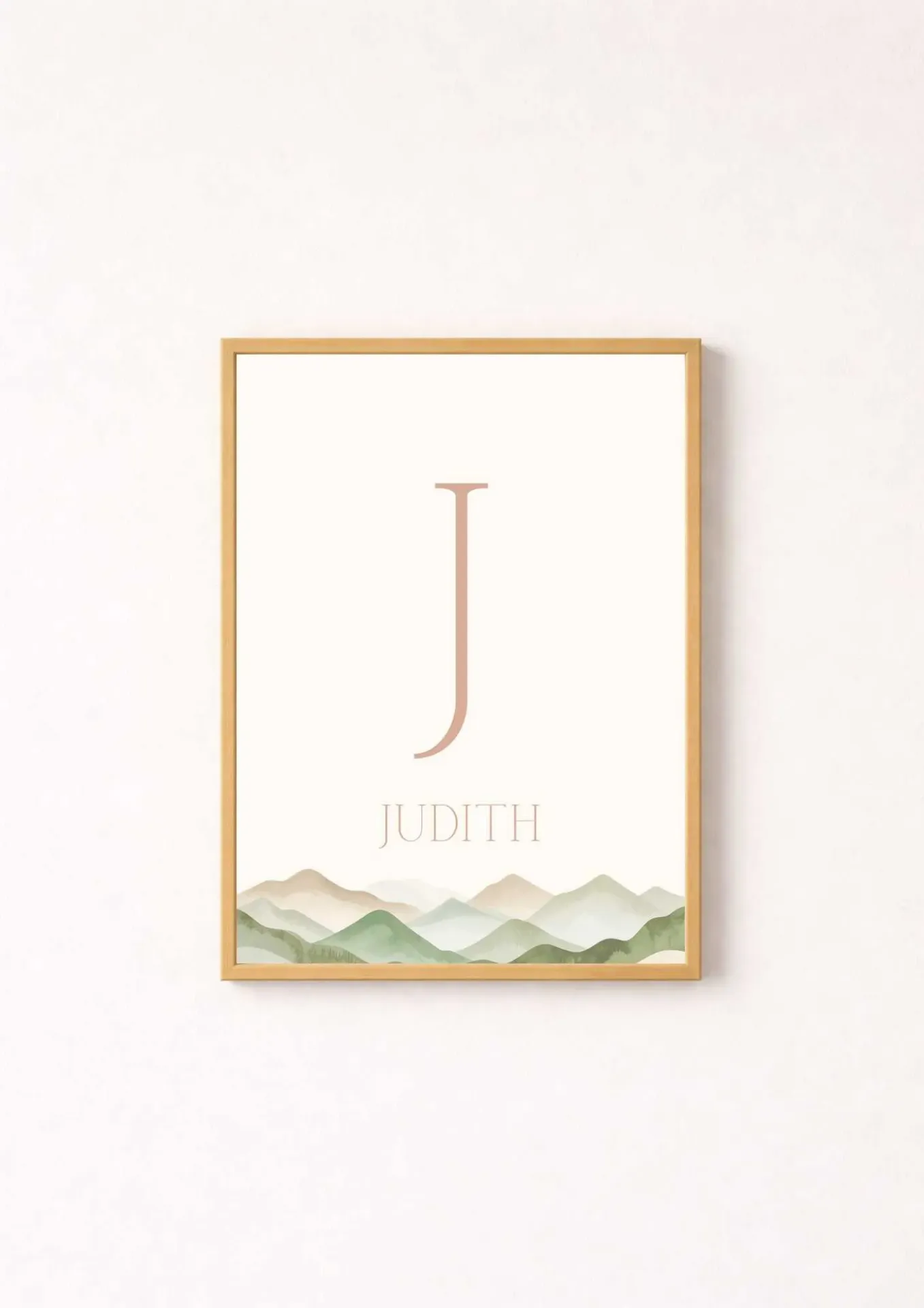 Affiche murale - Prénom (F)