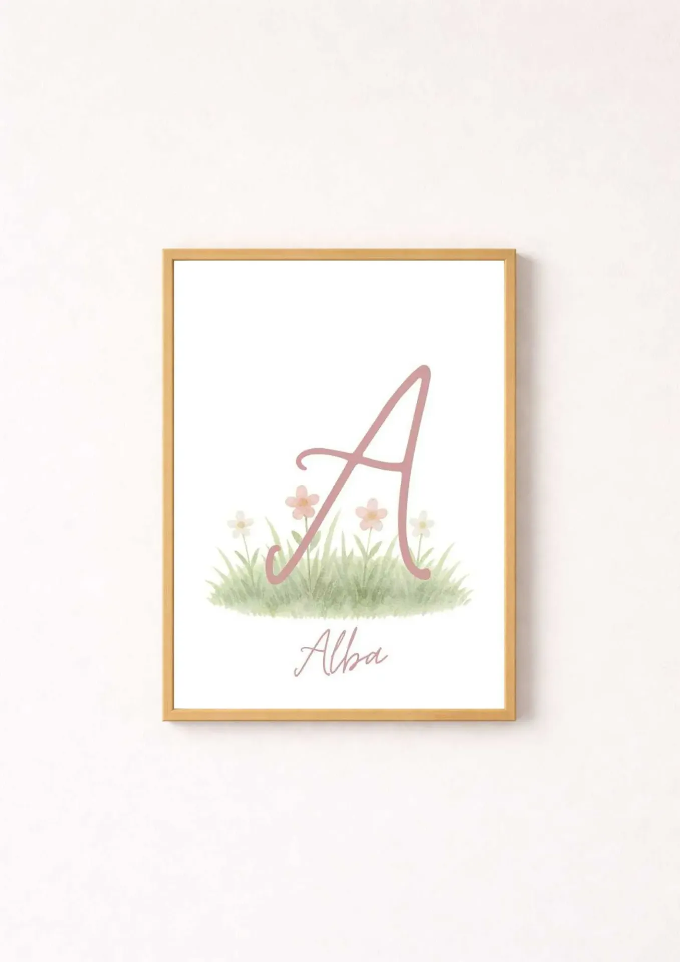 Affiche murale - Prénom (P)