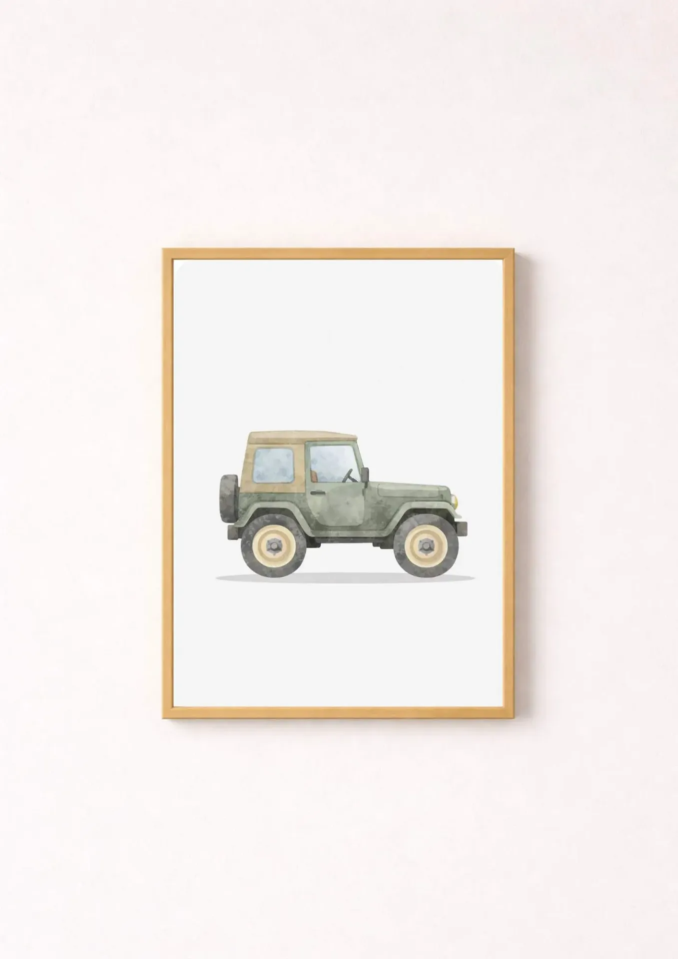 Affiche murale - Voiture 4x4