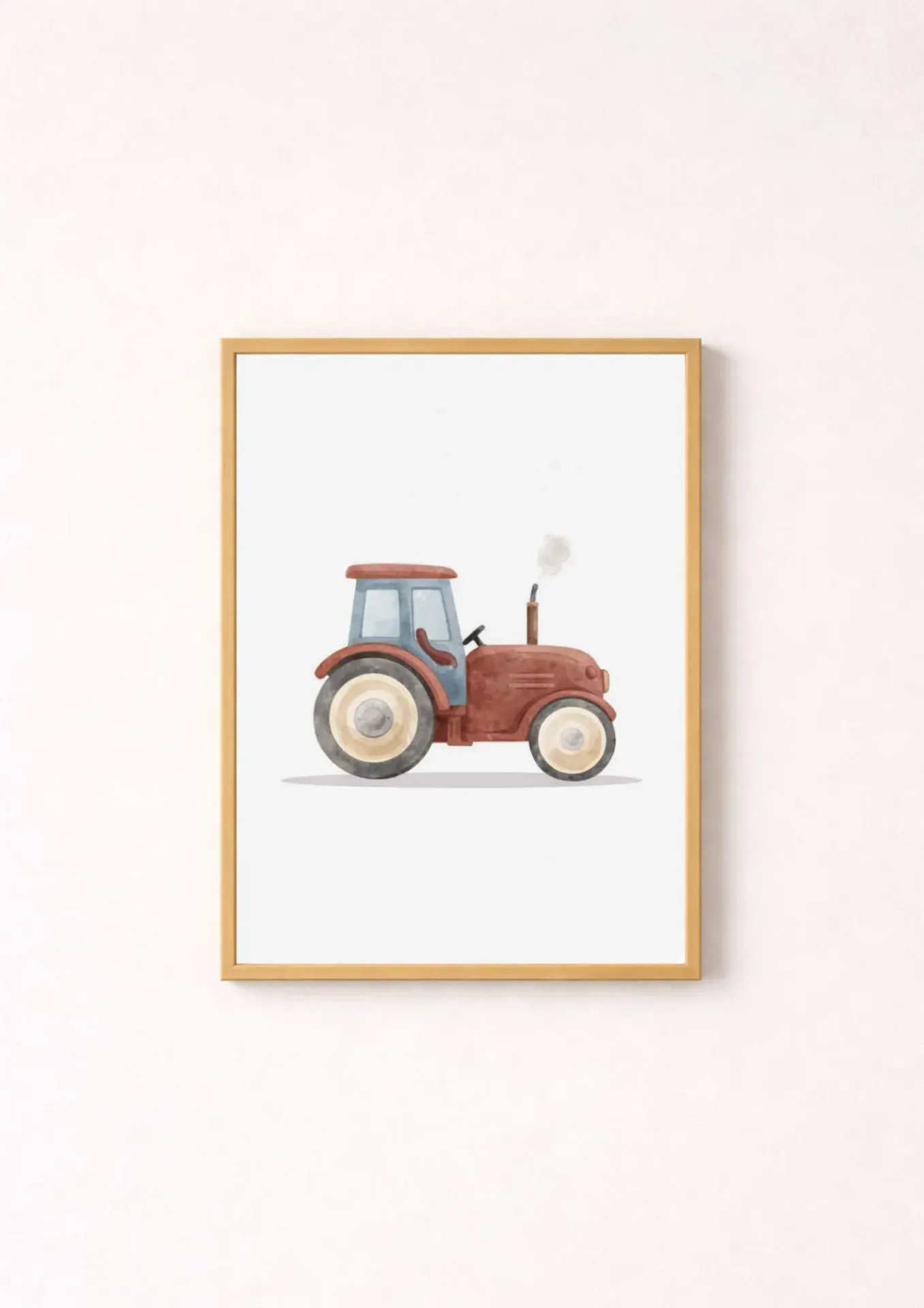 Affiche murale - Tracteur